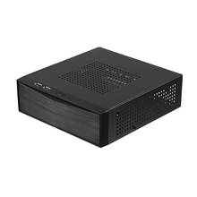 Desktop Power Supply Gaming HTPC Host Enclosure Office Home 2.0 USB Mini ITX Computer Case Practical Horizontal Chassis 2024 - buy cheap