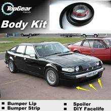 Bumper Lip Deflector Lips For Rover SD1 / Standard 2000 Front Spoiler Skirt For TopGear Fans Car Tuning View / Body Kit / Strip 2024 - buy cheap