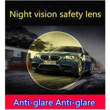 Night vision driver special lens optical prescription myopia finished anti-glare polarized sunglasses lens For Night Vision 2024 - buy cheap