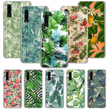 Tropical Leaves peach flower Phone Case for Huawei P30 P20 P40 P50 P10 Mate 40 30 10 20 Lite Pro Silicone Soft Shell Coque Cover 2024 - buy cheap