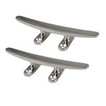 2PCS Stainless Steel 316 Mooring Boat Deck Cleats 5 inch 6 inch 8 inch Heavy Duty Marine Hardware Yacht Accessories 2024 - buy cheap