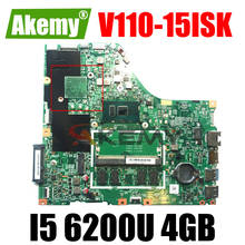 Akpadrão-placa-mãe para notebook lv115sk mb 15277-1n., teste para cpu, notebook, 4gb ram, 100% gb de armazenamento. 2024 - compre barato