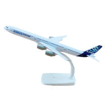 Modelo de avión de Metal fundido a presión Airbus 340 A340, juguete de avión de 20CM, regalo para niños, exhibición coleccionable 2024 - compra barato