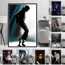 Pintura en lienzo de Michael Jackson Rip para decoración del hogar, póster e impresiones de arte de pared, imagen de decoración nórdica, Rey y estrella 2024 - compra barato