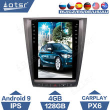 Para Lexus GS GS300 GS350 GS450 GS460 2004 - 2011 Tesla de pantalla Vertical Android 9 Radio de Coche Autoradio GPS reproductor de navegador 2024 - compra barato