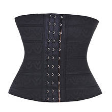 Women Modeling Rubber Weight Loss Cincher Underbust Corset Multifunction Adjustable Exercise Elastic 3 Breasted Buckle 2024 - buy cheap