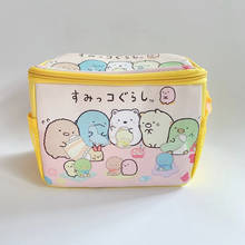 Hot Sale Sumikko gurashi Fashion Portable  Lunch Bags Cartoon Picnic Bag Food Box Tote Storage For Women Girls Kids NEW 2024 - buy cheap