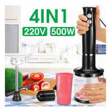 Food mixer auxiliary food bar egg beater four-in-one hand-held juicer milkshake meat grinder 2024 - buy cheap