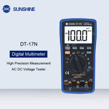 High Precision LCD Display Digital Multimeter AC DC Voltage Current Resistance Measure Tester Electronic Measuring Equipment 2024 - buy cheap