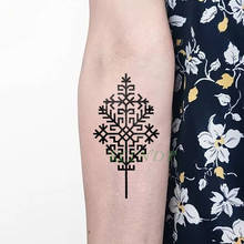 Водостойкая временная татуировка Австралия Кокс Латвия Символ татуировки наклейки флэш-тату поддельные татуировки для девочек женщин мужчин 2024 - купить недорого