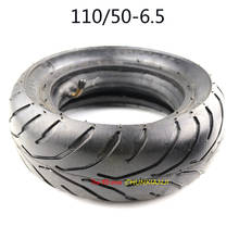 Neumático trasero y válvula de tubo curvo interior para patinete eléctrico, 110/50-6,5, 49cc, Mini Moto, envío rápido, 110/50-6,5 2024 - compra barato