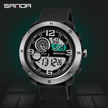SANDA Men Watches Top Brand Luxury Sports Watches Men Waterproof S Shock Military Quartz Wristwatches Men relogio masculino 2024 - buy cheap