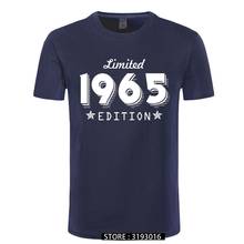 1965 Limited Edition Gold Design Men's Black T-SHIRT Cool Casual pride t shirt men Unisex New Fashion tshirt Loose Size 2024 - buy cheap