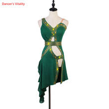 Women Latin Dance Dress Women Ballroom Dancing Dresses Latin Dance Costume Dance Latin Dresses Tango Dress Samba Skirts 2024 - buy cheap