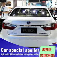 New design high quality spoiler for LEXUS ES 240 250 300 350 2012 2013 2014 model spoiler by primer any color paint rear wing 2024 - buy cheap