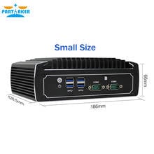 Partaker I28 Fanless Mini Computer 8th Generation Intel Core i5 8250u 4k Mini PC Dual Nic Barebone Nvidia PCs with SIM Card Slot 2024 - buy cheap