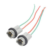 KE LI MI 2x T10 W5W Automobile small LED light bulb plug wedge hard adaptor socket connector t10 car lamp holder adapters base 2024 - buy cheap