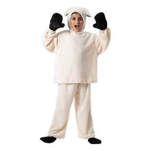 Reneecho-Disfraz de oveja para niños pequeños, traje de oveja, Bo Peep, para Halloween, Purim, fiesta de Carnaval 2024 - compra barato