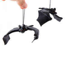 Halloween Simulation Animals Bats Trick Toy Rubber Bat Hanging Props Horror House Decor Home Party DIY Wall Window Decoration 2024 - buy cheap