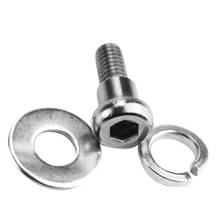 Stainless Steel Scooters Silver Rear Wheel Fixing Bolt Screw Set Component Accessories for Xiaomi M365 Electric Scooter 2024 - buy cheap