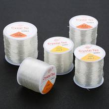 100M Plastic Crystal DIY Beading Stretch Cords Elastic Line Jewelry Making Supply Wire String jeweleri thread String Thread 2024 - buy cheap