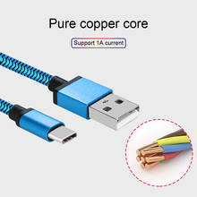 Быстрая зарядка нейлоновый Плетеный USB type-C и Mirco USB кабель для samsung Galaxy S10 S9 S8 Plus Кабель для передачи данных для Xiaomi для huawei 2024 - купить недорого