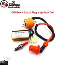 STONEDER Ignition Coil 6 Pins AC CDI Box D8TC Spark Plug For 150cc 200cc 250cc Engine Parts Chinese Dirt Pit Bike ATV Quad 2024 - buy cheap