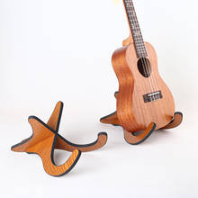 Foldable Ukulele Holder Stand Wooden Detachable for Guitar Violin X Frame Musical Instruments Guitar Parts & Accessories 2024 - buy cheap