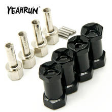 YEAHRUN Aluminum 12mm Wheel Hub Hex Drive Adaptor with 25mm Offset for RC SCX10 WRAITH 2024 - buy cheap