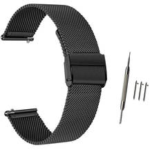 Milanese Watchband for Samsung Galaxy Watch Active2 44mm 40mm Mesh Stainless Steel Band Quick Release Strap Active 2 Bracelet 2024 - buy cheap