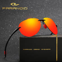 Paranóico vintage óculos de sol uv400 masculino óculos de condução preto oculos masculino 8 cores modelo 8512 2024 - compre barato