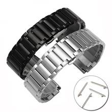 Correa de Metal para reloj Samsung galaxy active 2, banda de 40mm, 44mm, 20mm, pulsera de Metal de acero inoxidable para active2 3 2024 - compra barato