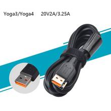 Cabo de carregamento usb para lenovo yoga 3 4 pro yoga 700 900 portátil carregador energia d0y2 2024 - compre barato