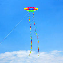 free shipping radar kite fly for outdoor toys parachute kites for adults eagle kite line moscas open better kites reel factory 2024 - купить недорого