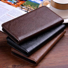 Leather case for Huawei Y6 Y9 Y7 Y3 2019 Y5 II Prime Pro 2018 2017 2016 Business design No Magnet,for Y9 Prime 2019 phone case 2024 - buy cheap