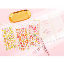 free shipping 20packs/lot Sweet cake bread pattern sticker Optional decorative sticker stationery items 2024 - buy cheap