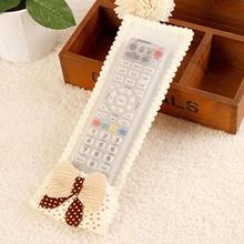 Fabric Butterfly Protective Cover Case Dustproof for Air conditioning TV Remote Control Dust Silicone Protective Cover 2024 - buy cheap
