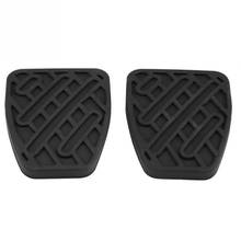 1 Pair Brake Clutch Pedal Black Rubber Cover Non-slip Pad Replacement For Nissan Qashqai 2007-2016 46531JD00A 2024 - buy cheap