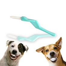 25 шт./компл. Nano Pet зубочистки зубная щетка для собак для домашних животных для кошек собак оральные зубы Глубокая чистка домашних собак щенков зубочистки Z 2024 - купить недорого