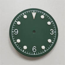 Green Luminous Dial Replacement 31MM Watch Dial for Miyota 8215 8200 821A for Mingzhu 2813 3804 Watch Movement Repair Part 2024 - buy cheap