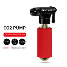 WEST BIKING Bike CO2 Inflator w/ Insulated Sleeve Bike Pump Inflator Mini Hand Pump No CO2 Cartridge Included 2024 - buy cheap