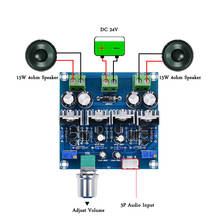 Dc 24v 2a XH-A851 tip41c tip42c 15wx2 2 classe de canais placa amplificador de potência estéreo classe d 15w + 15w áudio transporte amplificar áudio 2024 - compre barato