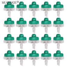 MUCIAKIE 20PCS 5L/h Misting Spray Nozzles with 5mm Screw Connector Garden Cooling Watering Irrigation Sprinklers Fine Spray Head 2024 - buy cheap