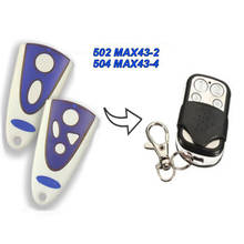 502 MAX43-2, 504 MAX43-4  522 replacement garage door remote control 433mhz Rolling code duplicator 2024 - buy cheap