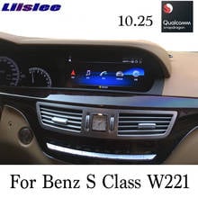 Central multimídia automotiva para mercedes benz, 2006 polegadas, navegação gps, ntg liislee, s, w221, s280, s300, s350, 2013 ~ 10.25 2024 - compre barato