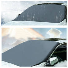 Car magnet Windshield Snow Ice Frost Sun Cover exterior protection Shield Pouch for Truck Sunshade Cover 2024 - buy cheap