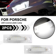 2Pcs Error Free LED License Plate Light Number Plate Lamp For 964 PORSCHE 911 CARRERA 968 986 BOXSTER 993 996 GT3 Turbo GT2 2024 - buy cheap