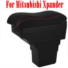 For Mitsubishi Xpander armrest car interior Accessories USB Charging arm rest box car-styling decoration parts 2015-2019 2024 - buy cheap