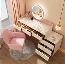 Dressing table integrated small single girl bedroom bedside table bay window dressing table storage cabinet integrated small 2024 - buy cheap