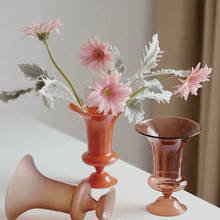Vaso de flores para decoração de casamento, vaso de vidro, arranjo de flores, vaso de mesa para flores 2024 - compre barato